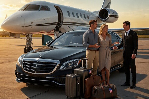 Accueil personnalise par un chauffeur prive a l'arrivee